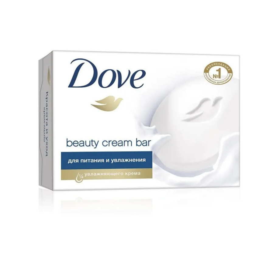 Dove крем мыло cream bar original красота и уход 135 гр стикер