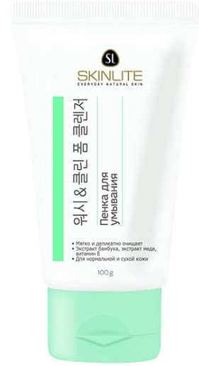Skinlate пенка для умывания
