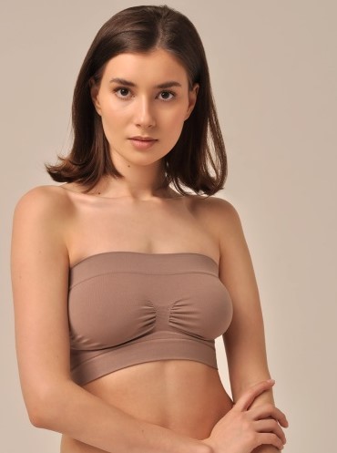 Mirey топ женский Top Shaper BU054 шоколад L