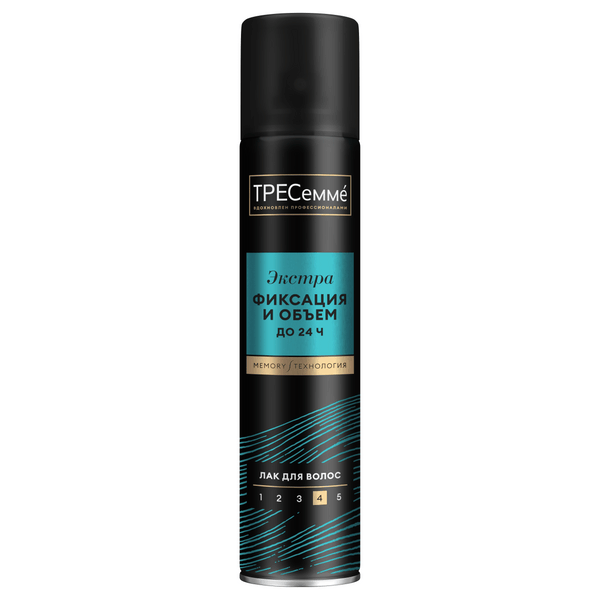 ТРЕСеммé лак для волос превосходный объем экстрафиксация 250 мл