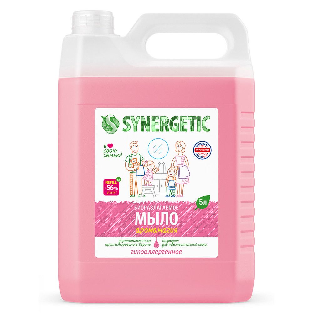 Synergetic жидкое мыло аромамагия 5 л