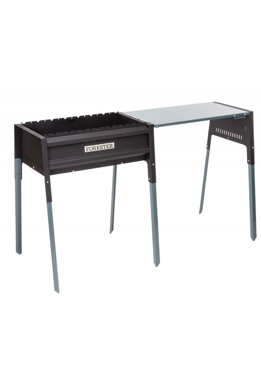 Forester термо мангал 65х36 со столом крышкой
