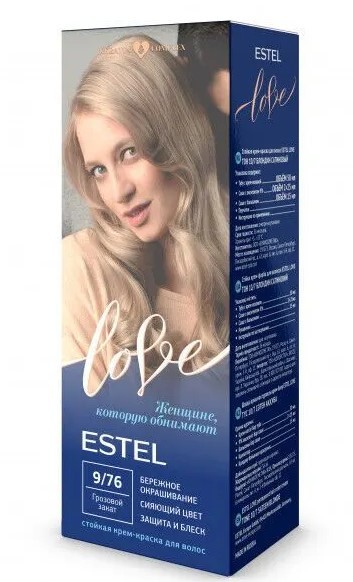 Estel love крем краска 9/76 Грозовой закат