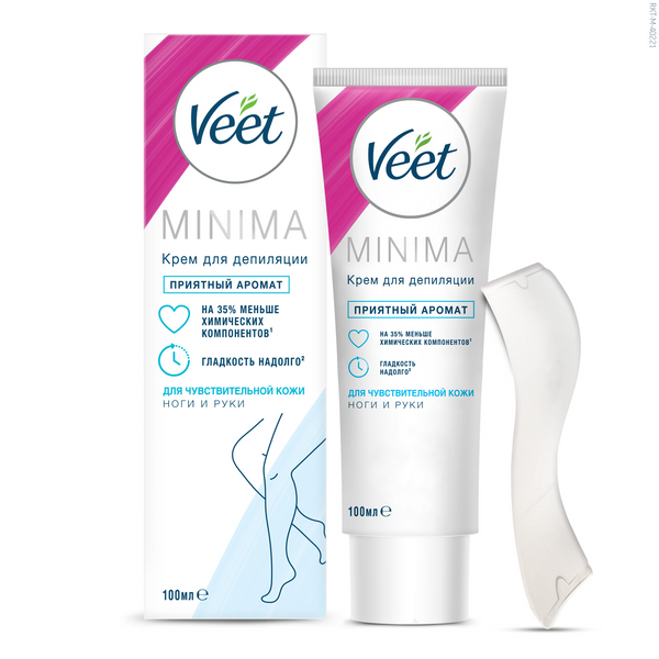 Veet MINIMA крем для депиляции для чувствительной кожи 100 мл