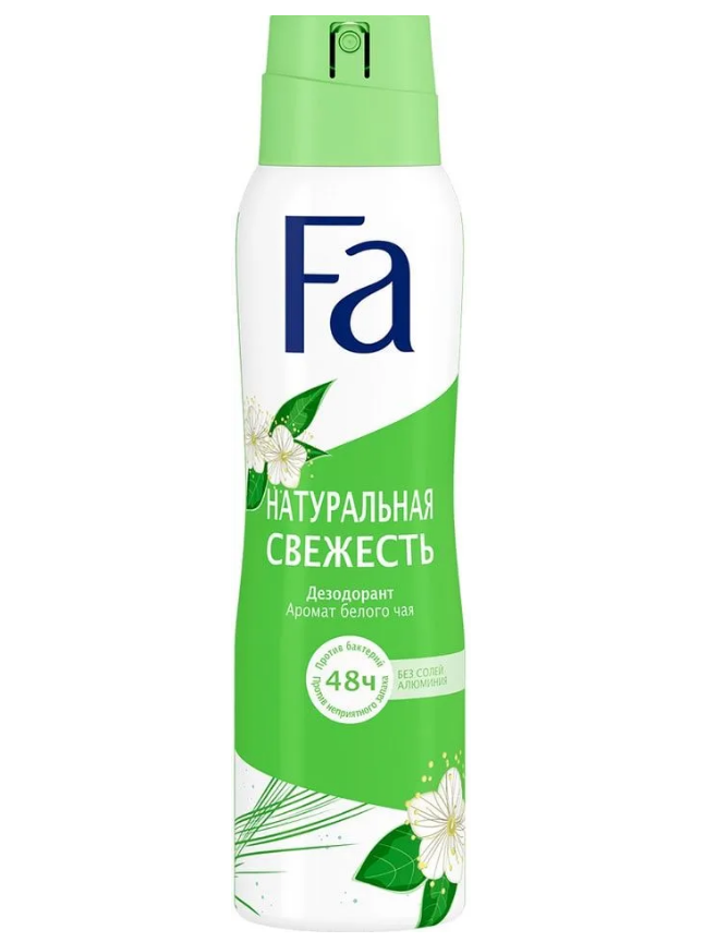 Fa део спрей природная свежесть белый чай 150 мл