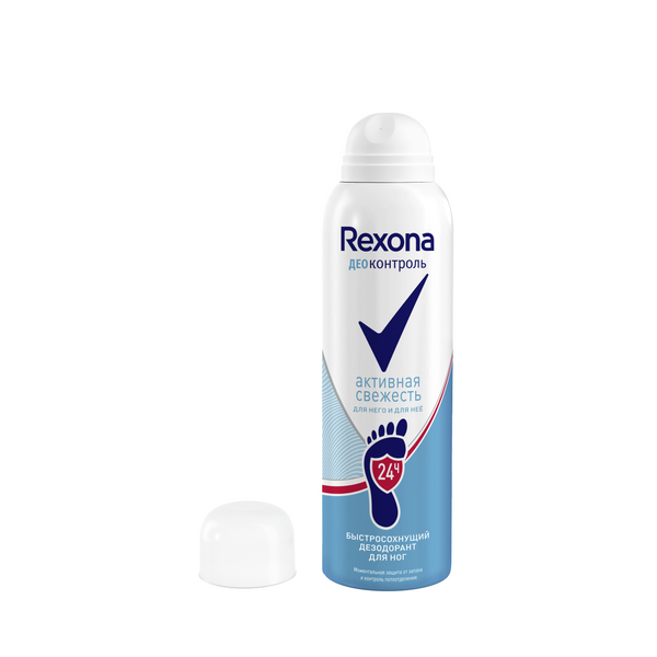 Rexona део спрей для ног активная свежесть 150 мл