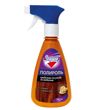 Золушка полироль для мебели 300 мл