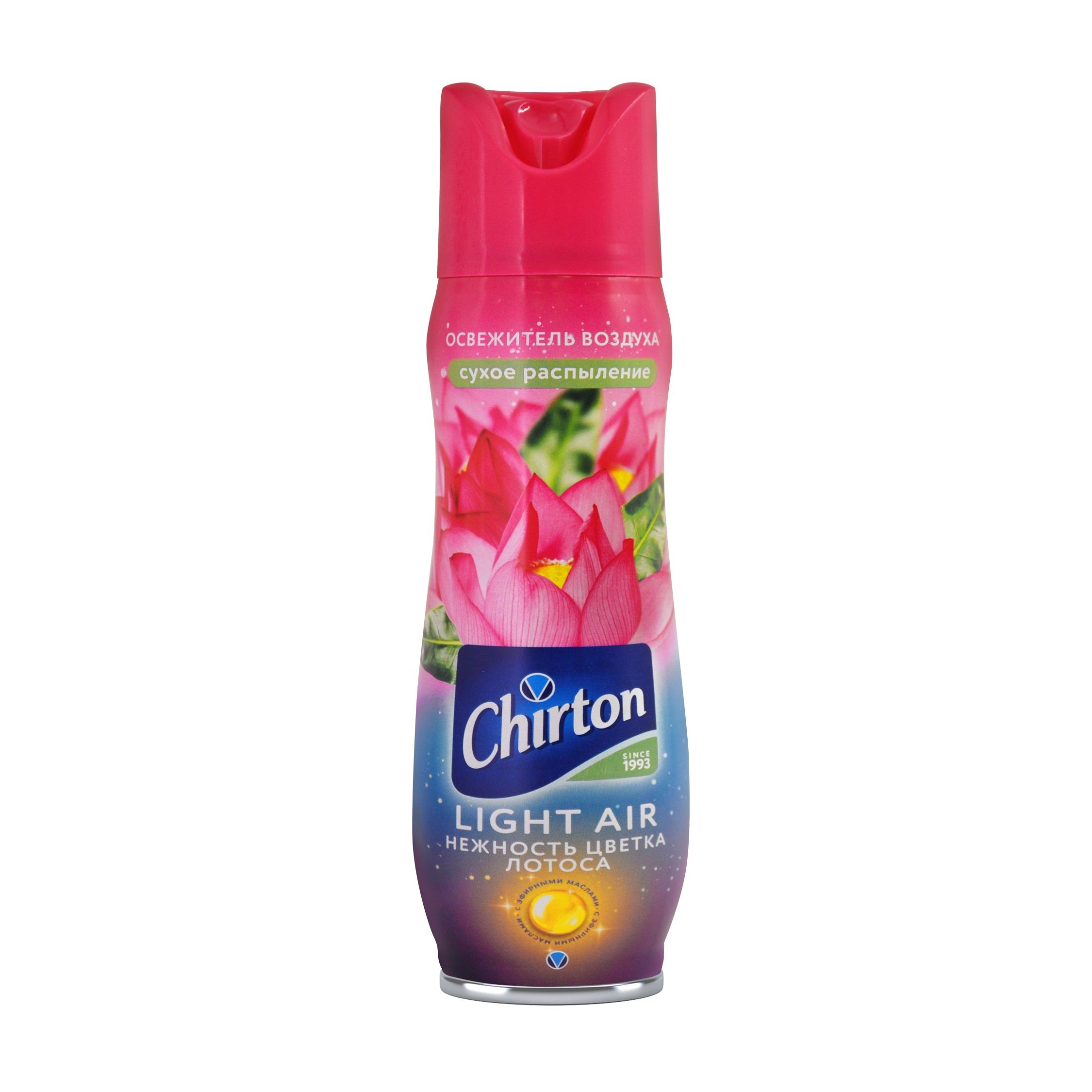 Chirton light air освежитель воздуха нежность лотоса 300 мл