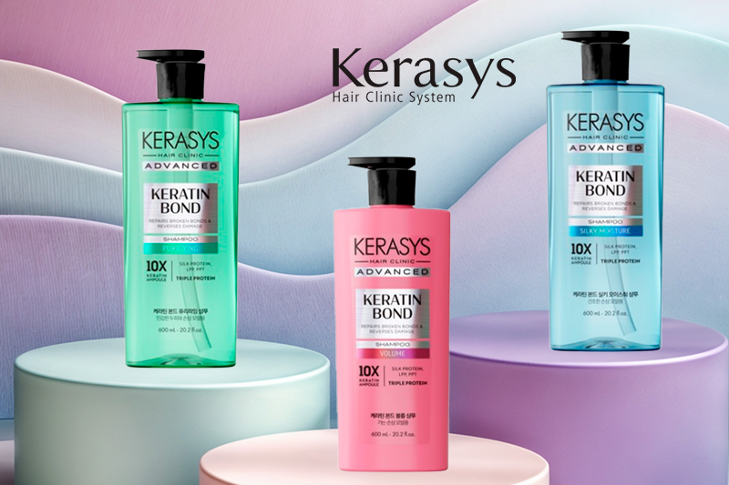 Шампуни для волос KeraSys Advanced Кератин Бонд Шампуни для волос KeraSys Advanced Кератин Бонд