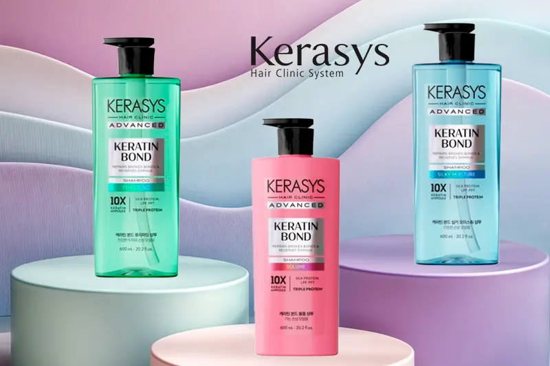 Шампуни для волос KeraSys Advanced Кератин Бонд 