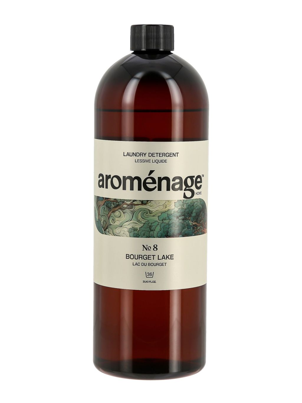 Aromenage Гель-концентрат для стирки Универсальный Горное озеро Бурже 0,9 л