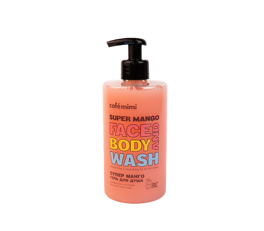 Cafe Mimi гель для душа супер манго super 450 мл