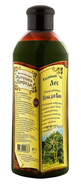 Матушка Природа пена для ванн хвойный лес 1 л