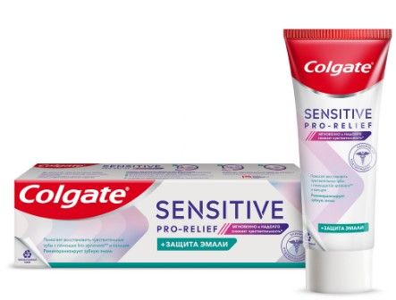 Colgate зубная паста sensitive pro relief защита эмали 75 мл