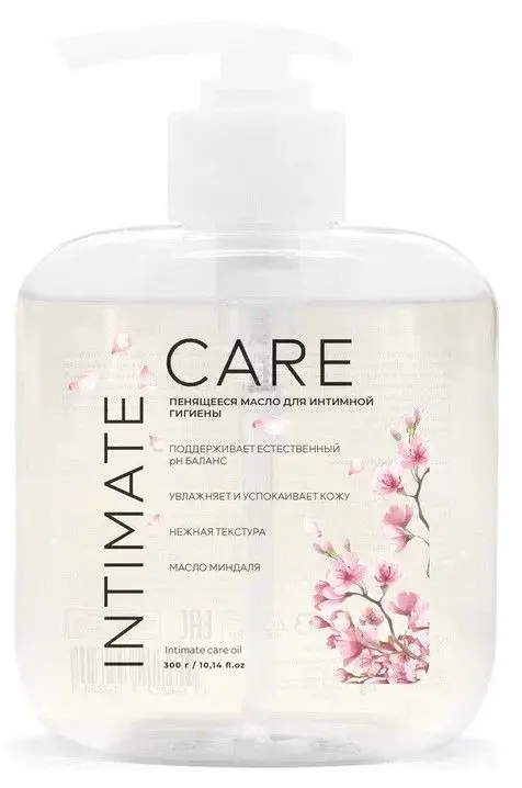 Красная Линия пенящееся масло для интимной гигиены care 300 г