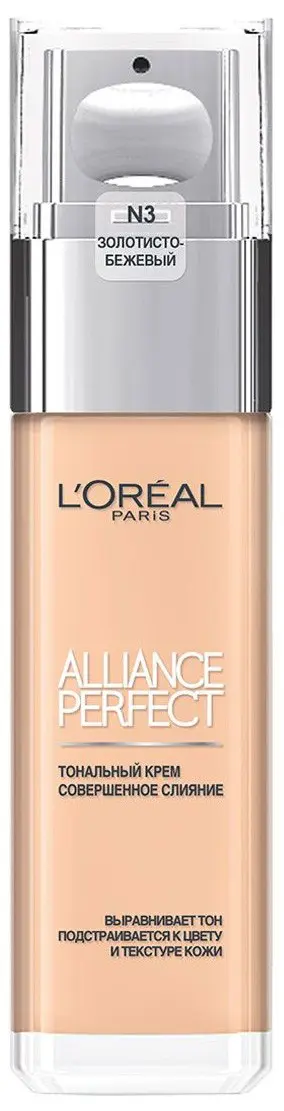 Тональный крем LOREAL АЛЬЯНС ПЕРФЕКТ №3 Бежево-кремовый