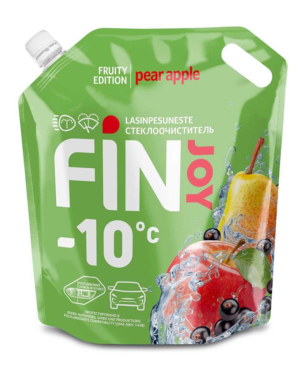 Автоочиститель стёкол FIN JOY FRUITY -10° C 3 л дой пак
