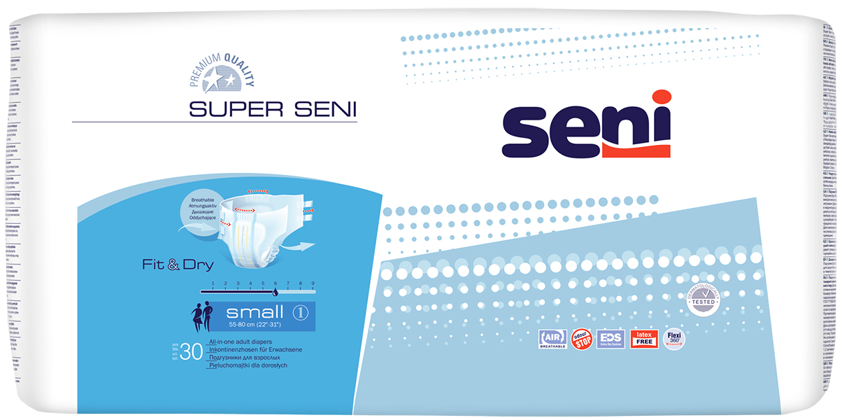 Подгузники BELLA SUPER SENI AIR 30шт