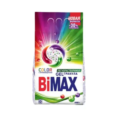 BiMax color стиральный порошок гранула 6000 г 