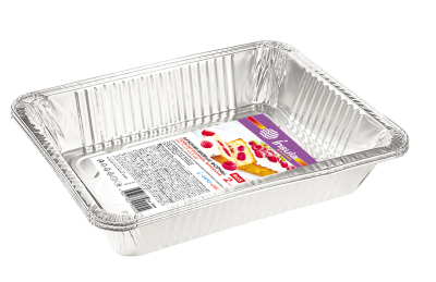 INSULA алюминиевые формы прямоугольные высокие 865 мл 2 штуки 