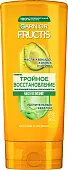 Fructis укрепляющий бальзам ополаскиватель тройное восстановление для сухих и ломких волос 200 мл