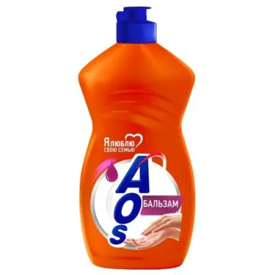 АОS средство для мытья посуды бальзам 450 мл 