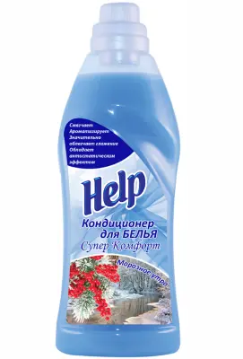 Help кондиционер для белья морозное утро 0,75 л 