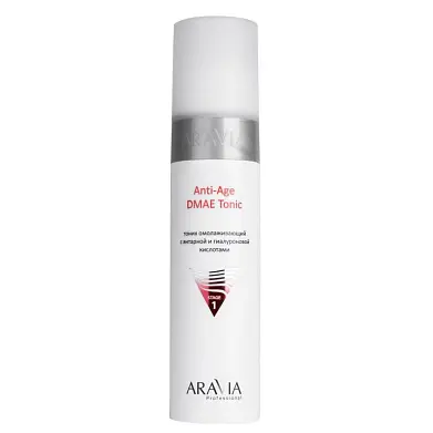 ARAVIA Professional Тоник омолаживающий с янтарной и гиалуроновой кислотами, 250 мл