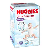 Huggies ultra comfort 3 6-11 кг трусики подгузники 108 шт для мальчиков
