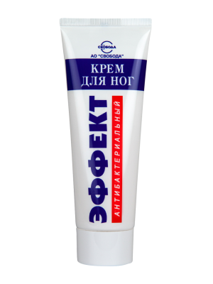 Эффект крем для ног антибактериальный 80 г 