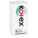 Kotex bio care ежедневные прокладки длинные 18 шт