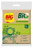 BIG City Салфетки влаговпитывающие губчатые BIO 3шт