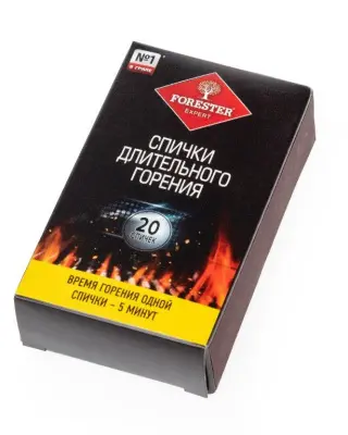 Forester спички длительного горения 20 шт 