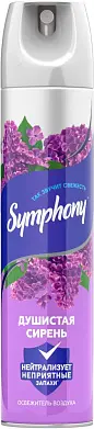 Symphony освежитель воздуха душистая сирень 300 мл