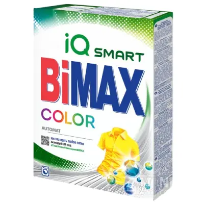 BiMax автомат колор стиральный порошок 400 гр 