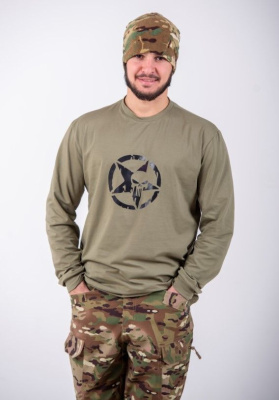 Black Rams Uniform пуловер  MTO-007 светло хаки размер XXL 