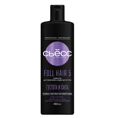 Сьёсс hair 5 шампунь для ломких тонких и поврежденных 450 мл