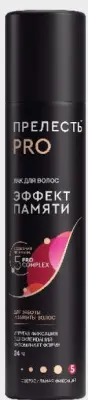 Прелесть Professional лак для волос эффект памяти 75 мл 
