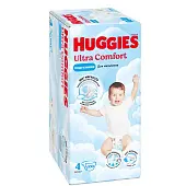 Huggies ultra comfort 4 8-14 кг подгузники 100 шт для мальчиков