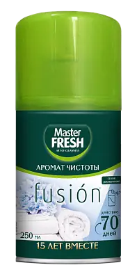 Master FRESH освежитель воздуха сменный баллон аромат чистоты 250 мл