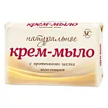 Невская Косметика крем мыло с протеинами шёлка натуральное 90 г