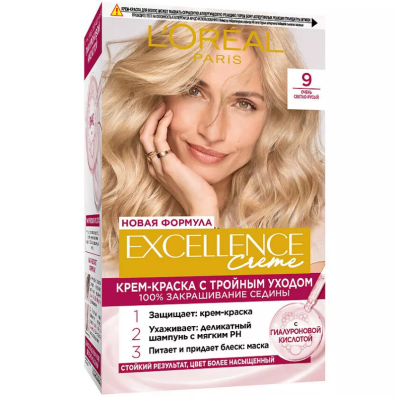 L'oreal Excellence 9 очень светло русый 