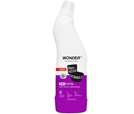 Wonder Lab экогель для чистки сантехники 0.75 л
