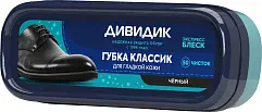 Дивидик губка для гладкой кожи классик чёрная