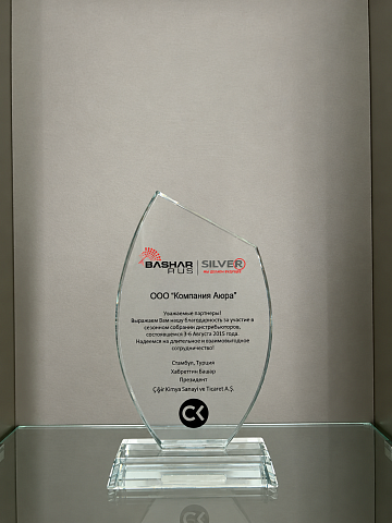 Благодарность SILVER 