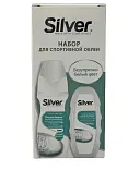 Silver набор для спортивной обуви ультра белая краска реставратор очиститель для спорт обуви