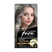 Fara стойкая крем краска для волос classic 521 пепельный