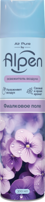 Alpen освежитель воздуха фиалковое поле 300 мл 