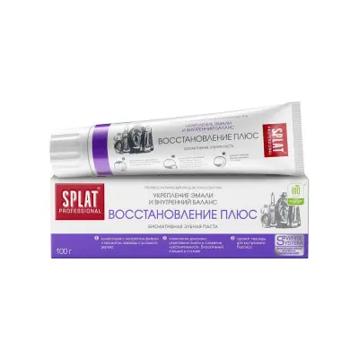 Splat professional зубная паста восстановление плюс 100 г 