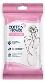 Cotton Flower влажные салфетки Intimate 15шт